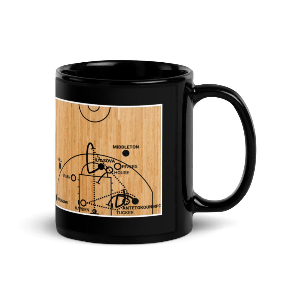 Oddest Bucks Plays Mug: Harden Headshot (2019)