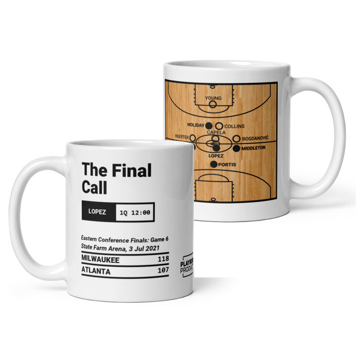 Milwaukee Bucks Greatest Plays Mug: The Final Call (2021)