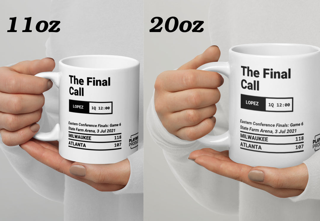 Milwaukee Bucks Greatest Plays Mug: The Final Call (2021)