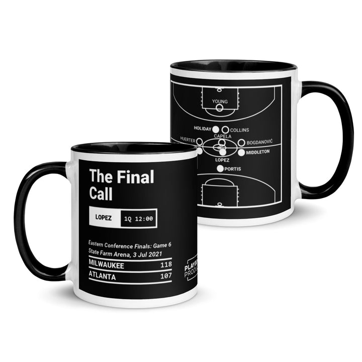 Milwaukee Bucks Greatest Plays Mug: The Final Call (2021)
