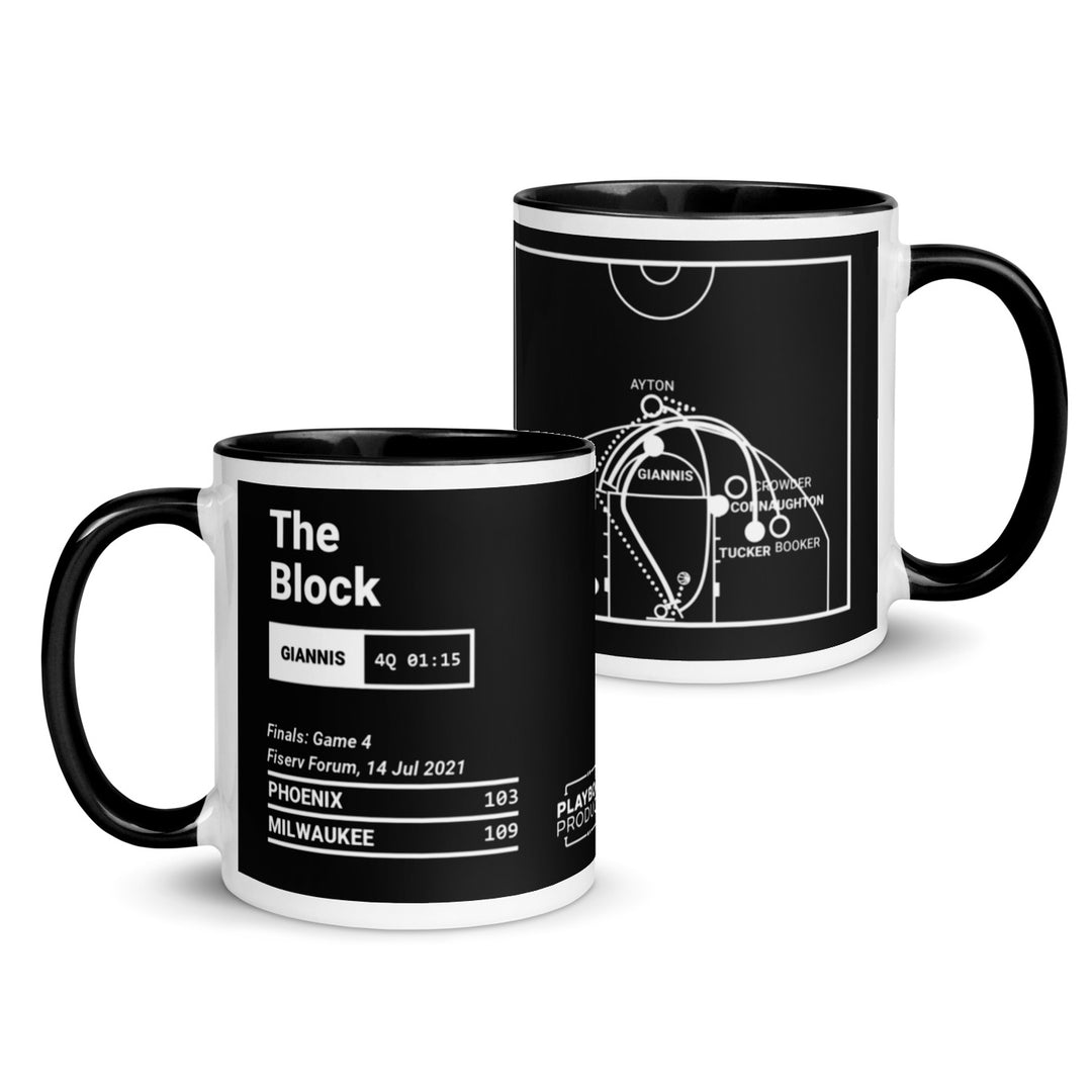 Milwaukee Bucks Greatest Plays Mug: The Block (2021)