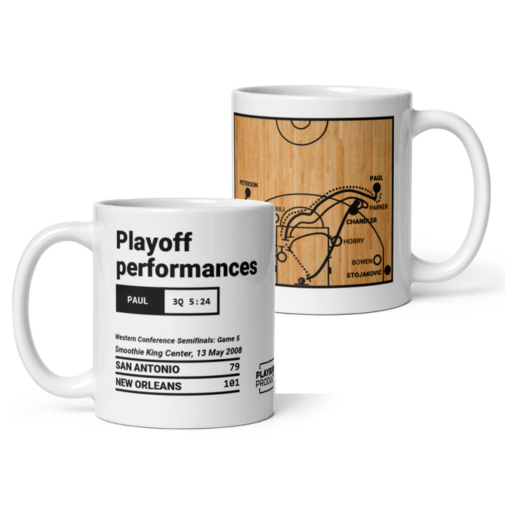 New Orleans Pelicans Greatest Plays Mug: Playoff performances (2008)