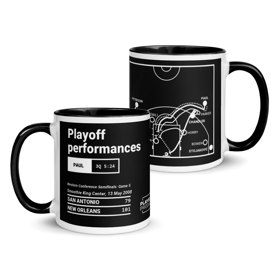 New Orleans Pelicans Greatest Plays Mug: Playoff performances (2008)