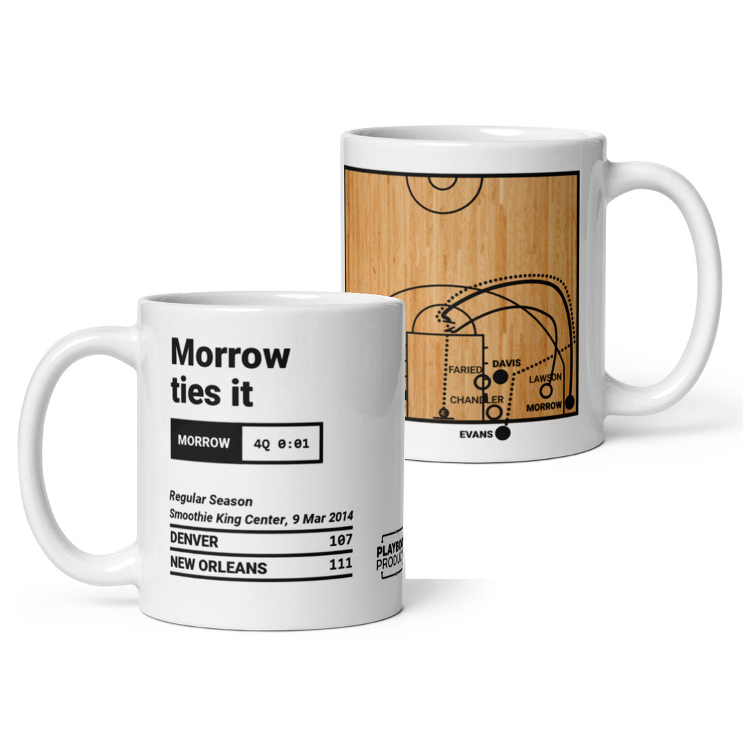 New Orleans Pelicans Greatest Plays Mug: Morrow ties it (2014)