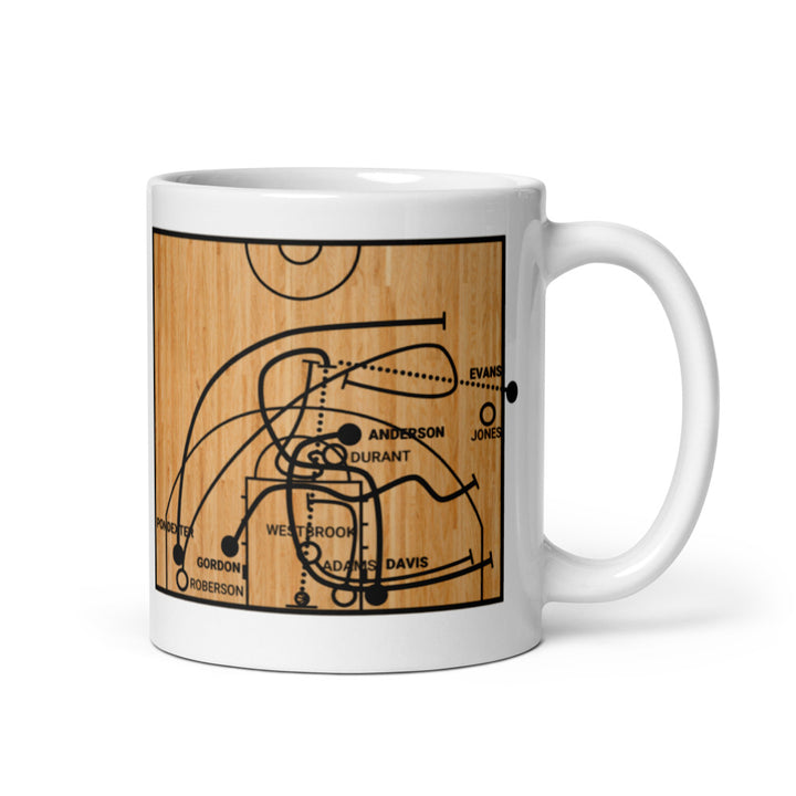 New Orleans Pelicans Greatest Plays Mug: Brow's double pump (2015)