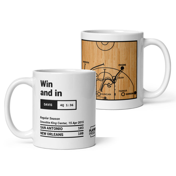 New Orleans Pelicans Greatest Plays Mug: Win and in (2015)