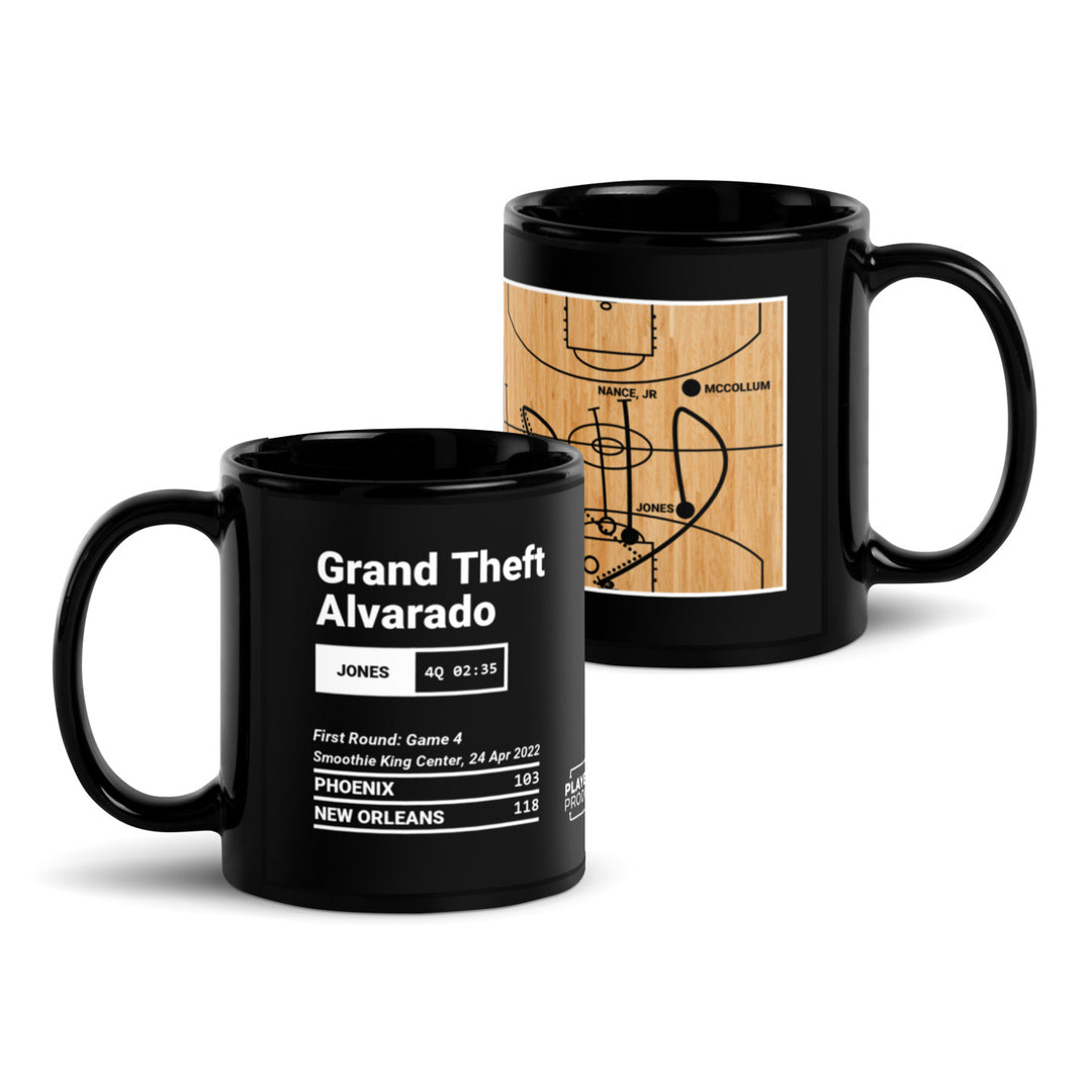 New Orleans Pelicans Greatest Plays Mug: Grand Theft Alvarado (2022)