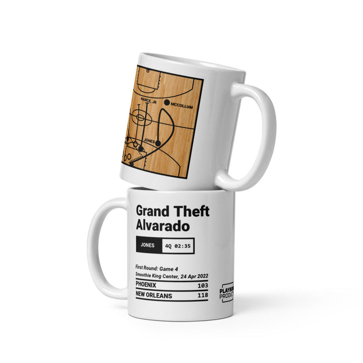 New Orleans Pelicans Greatest Plays Mug: Grand Theft Alvarado (2022)