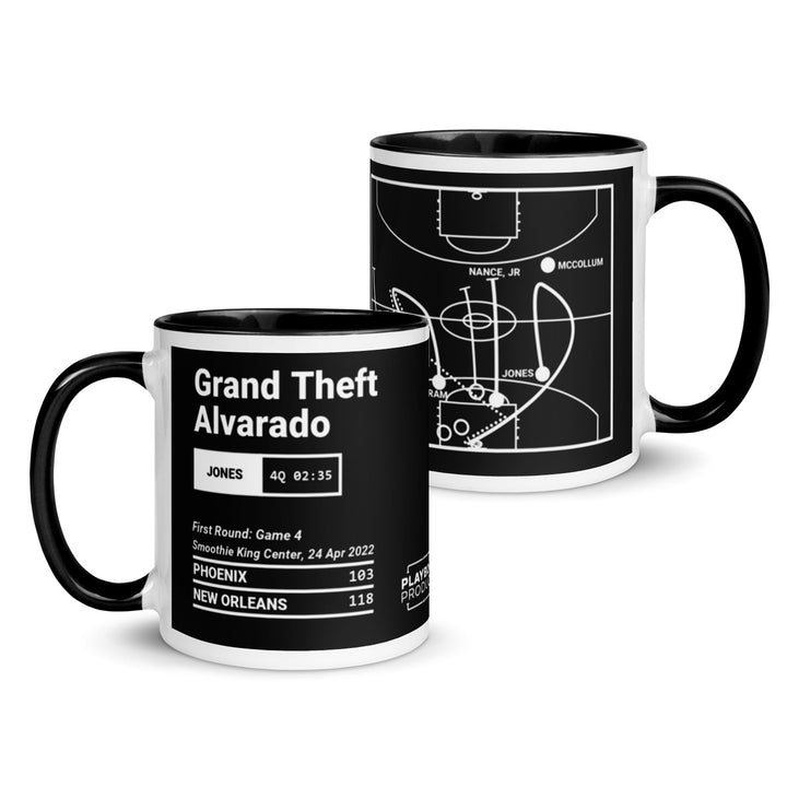 New Orleans Pelicans Greatest Plays Mug: Grand Theft Alvarado (2022)
