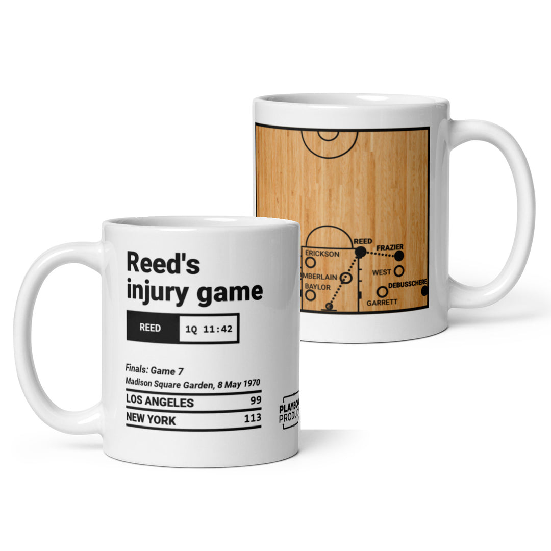 New York Knicks Greatest Plays Mug: Reed's injury game (1970)