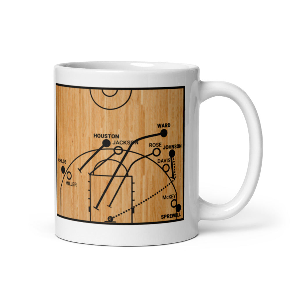 New York Knicks Greatest Plays Mug: 4-point play (1999)