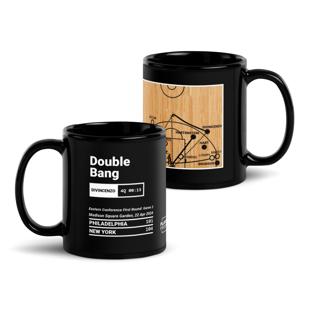 New York Knicks Greatest Plays Mug: Double Bang (2024)