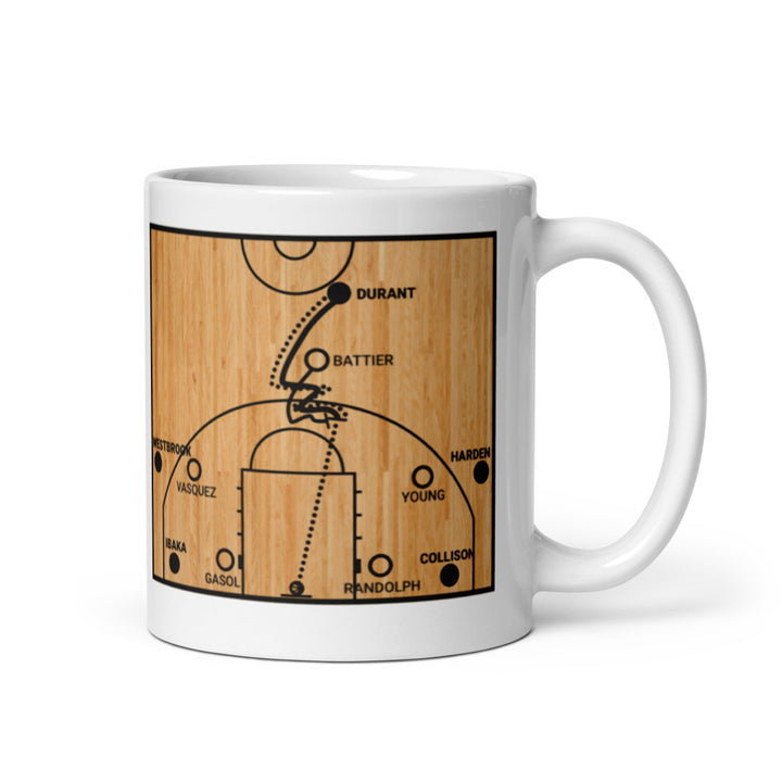 Oklahoma City Thunder Greatest Plays Mug: Triple OT Thriller (2011)