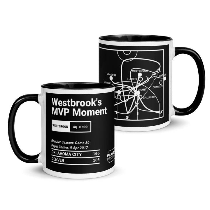 Oklahoma City Thunder Greatest Plays Mug: Westbrook's MVP Moment (2017)