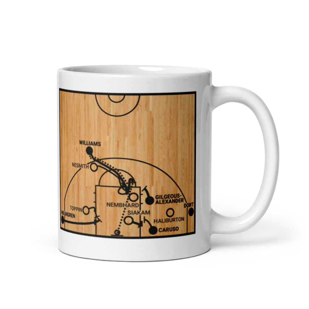 Oklahoma City Thunder Greatest Plays Mug: J-Dub Drops 40 (2025)