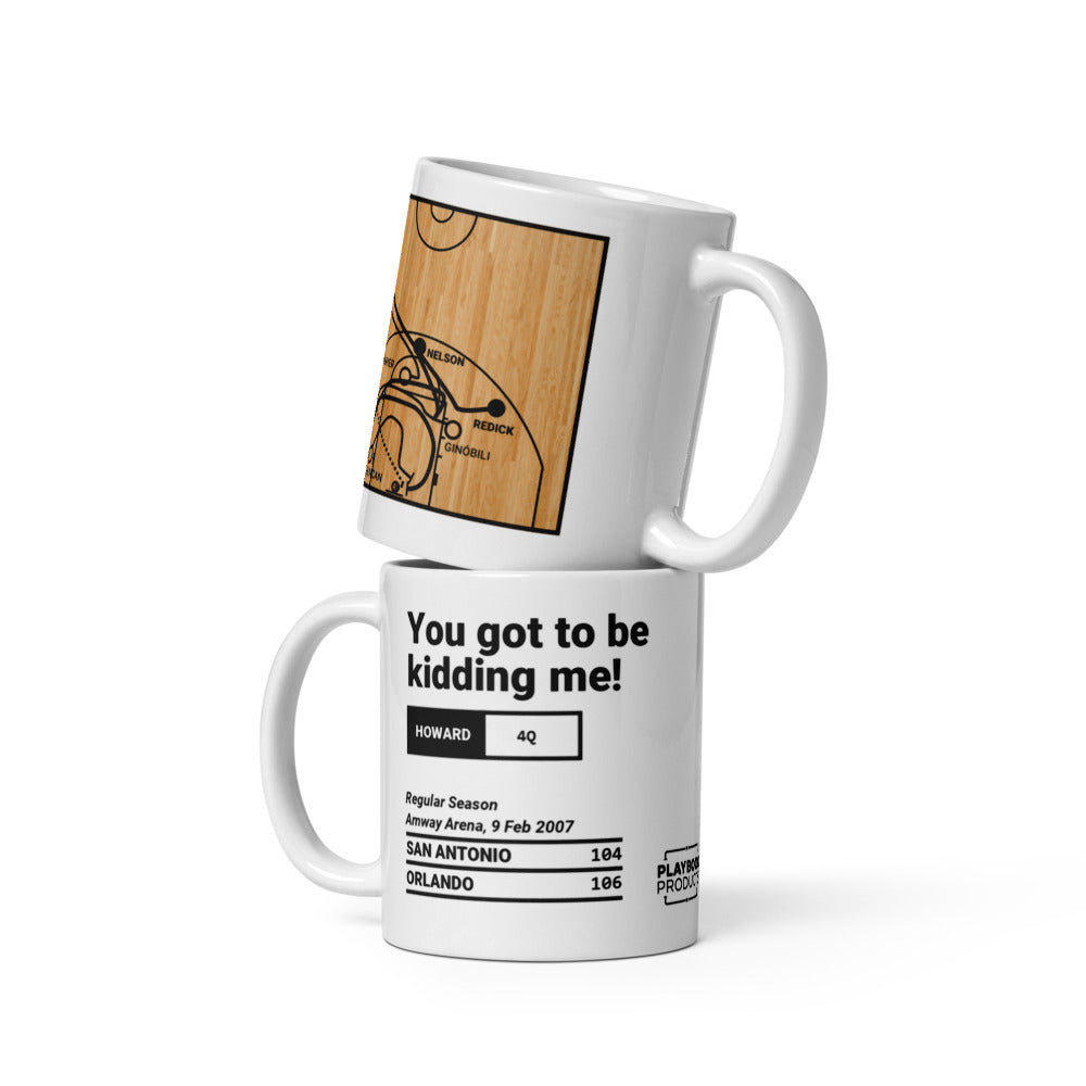 Orlando Magic Greatest Plays Mug: You got to be kidding me! (2007)