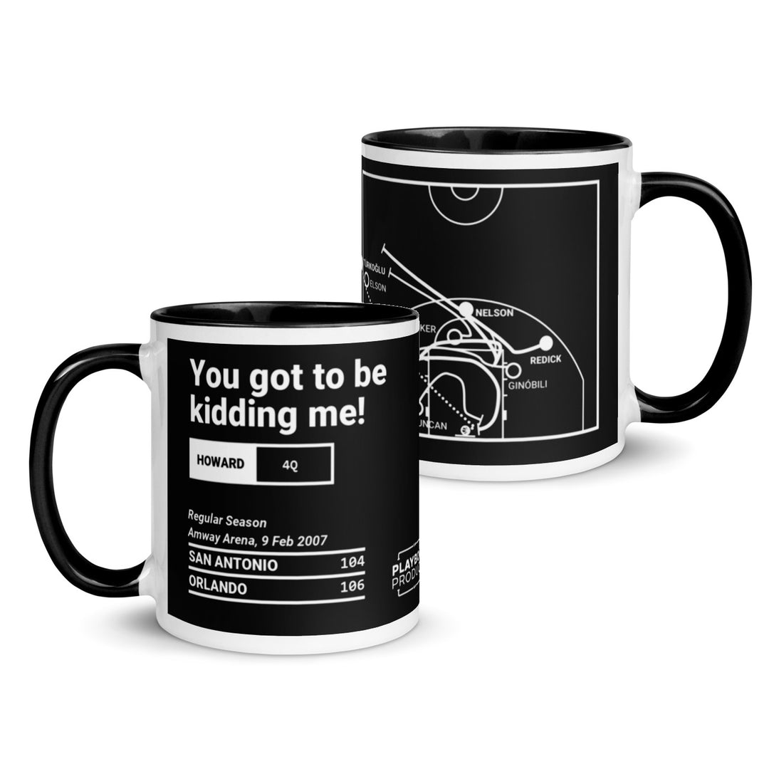 Orlando Magic Greatest Plays Mug: You got to be kidding me! (2007)