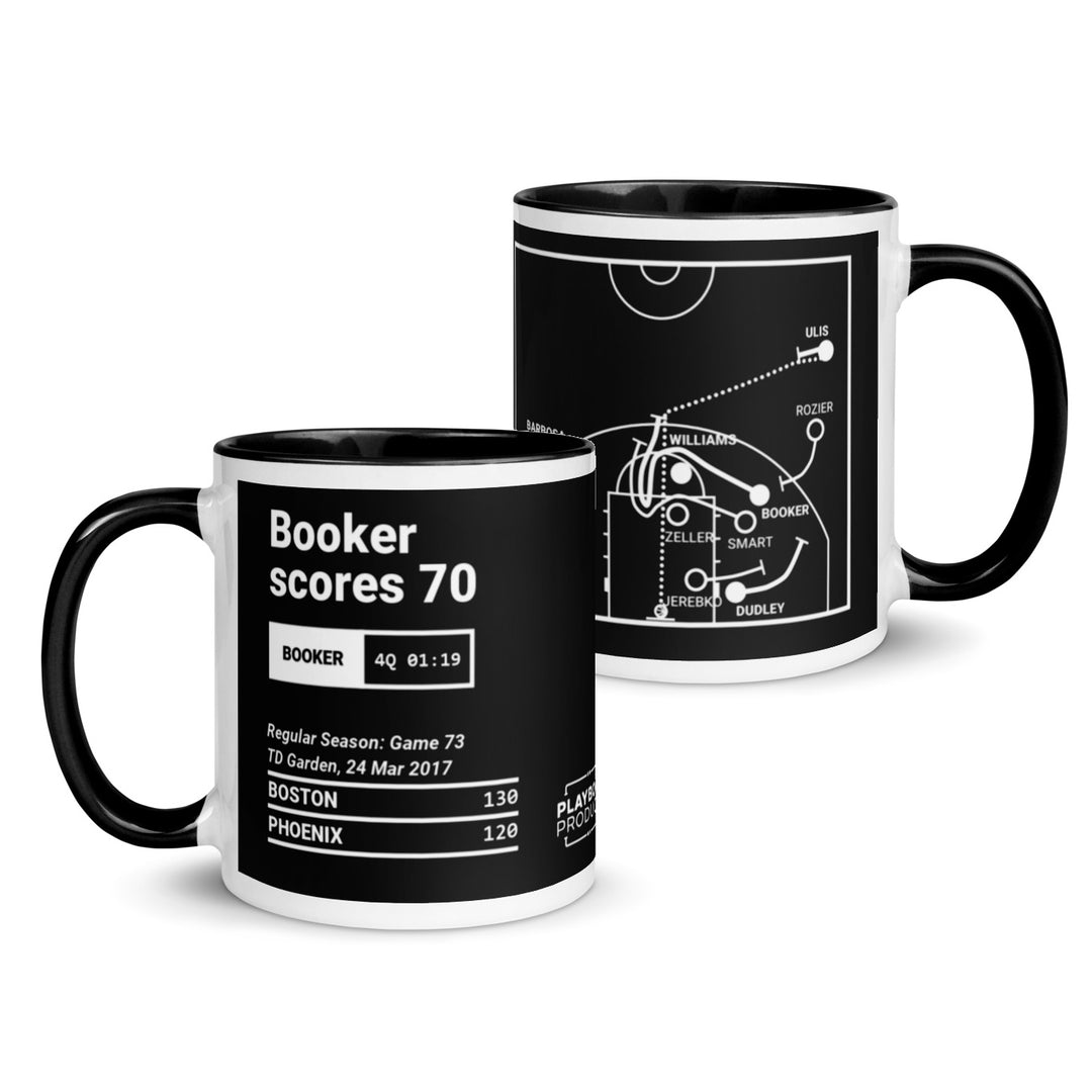 Phoenix Suns Greatest Plays Mug: Booker scores 70 (2017)
