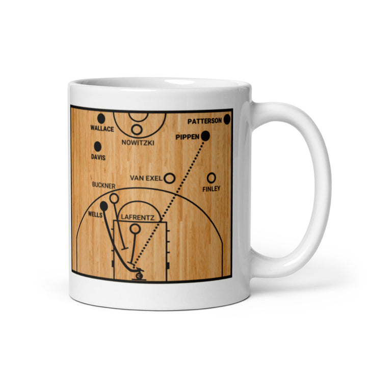 Portland Trail Blazers Greatest Plays Mug: The Miracle Minute (2002)