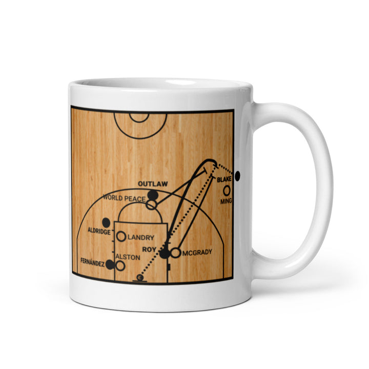 Portland Trail Blazers Greatest Plays Mug: B-Roy's buzzer beater (2008)