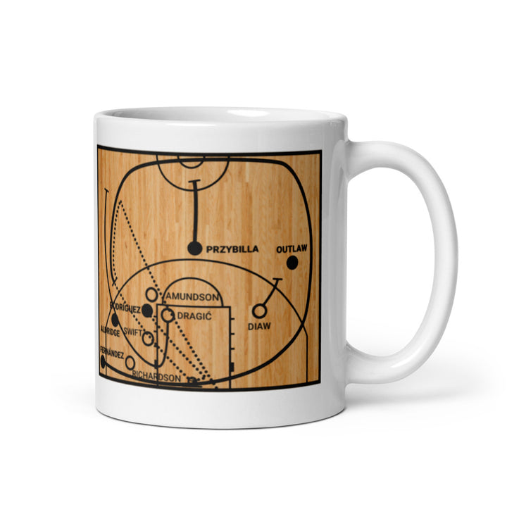 Portland Trail Blazers Greatest Plays Mug: Five in three (2009)