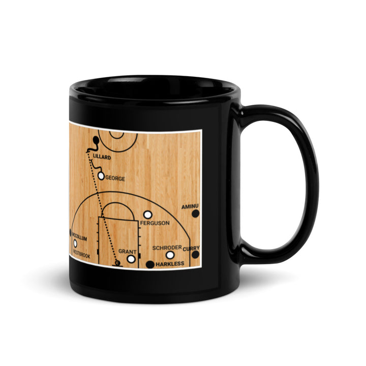 Portland Trail Blazers Greatest Plays Mug: 37ft Bye Bye (2019)