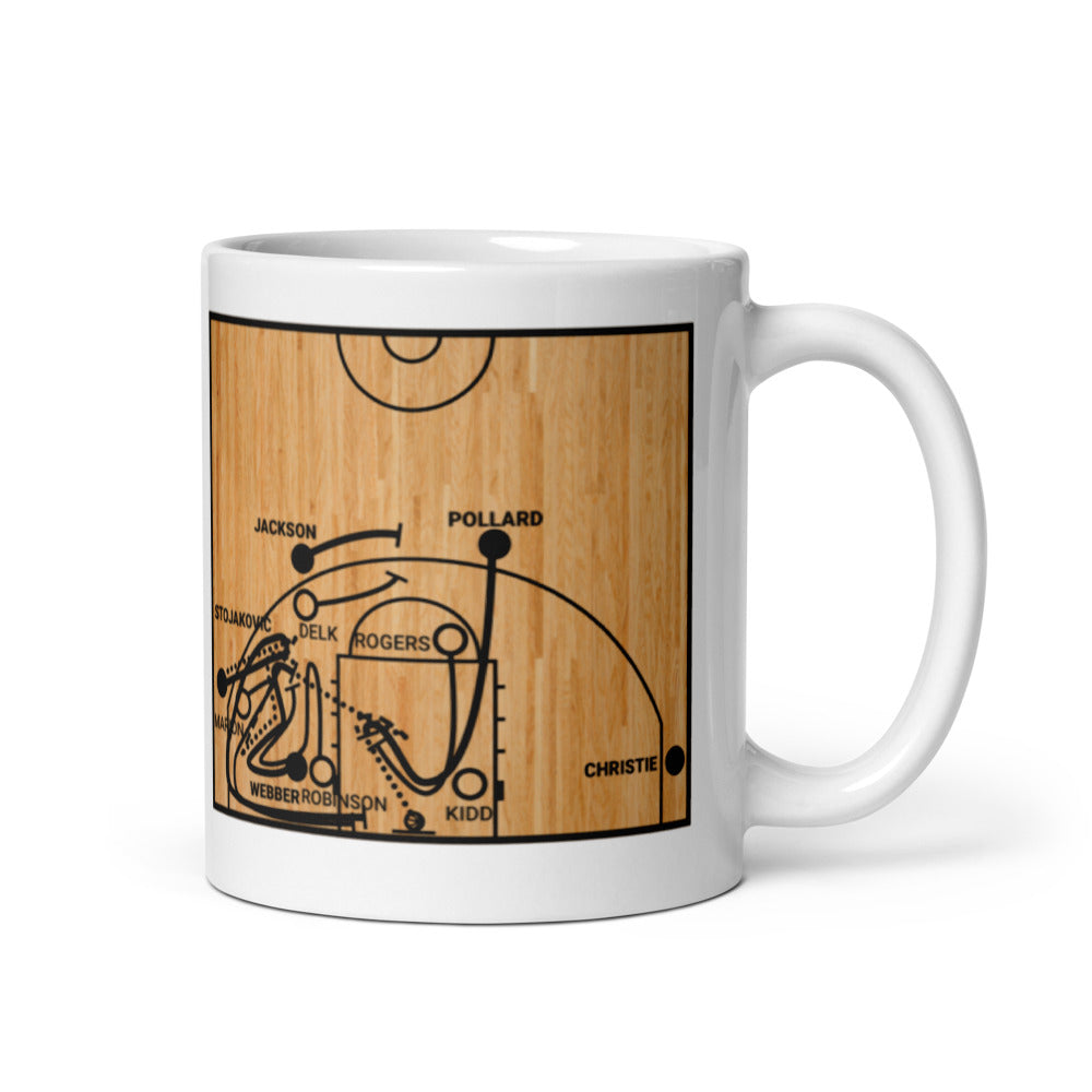 Sacramento Kings Greatest Plays Mug: First series win (2001)