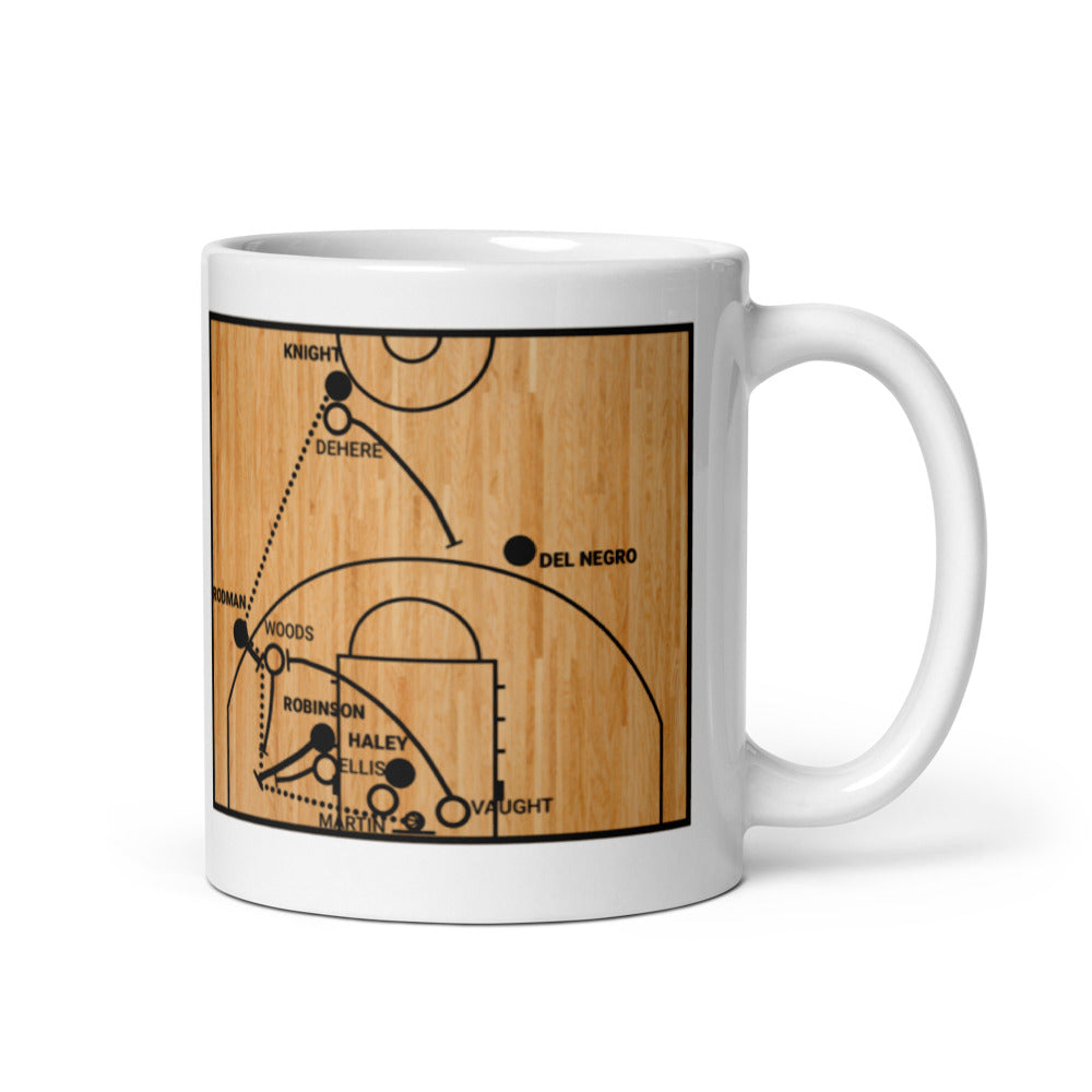 San Antonio Spurs Greatest Plays Mug: Robinson's 71-point game (1994)