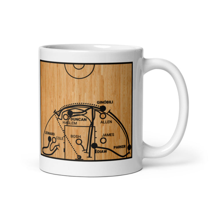 San Antonio Spurs Greatest Plays Mug: 39-15 run (2014)