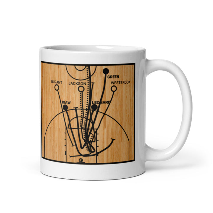 San Antonio Spurs Greatest Plays Mug: Leonard's steal (2014)