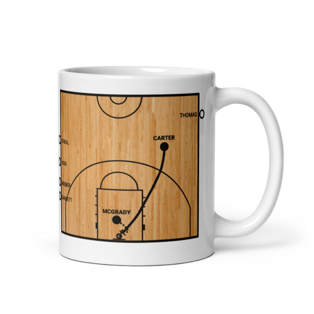 Toronto Raptors Greatest Plays Mug: It's over! (2000)