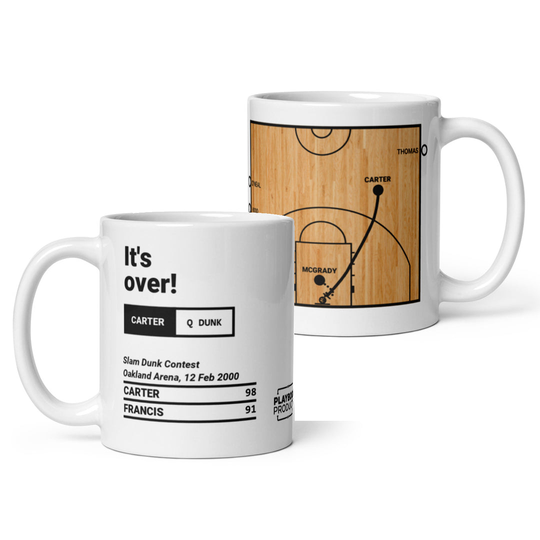 Toronto Raptors Greatest Plays Mug: It's over! (2000)