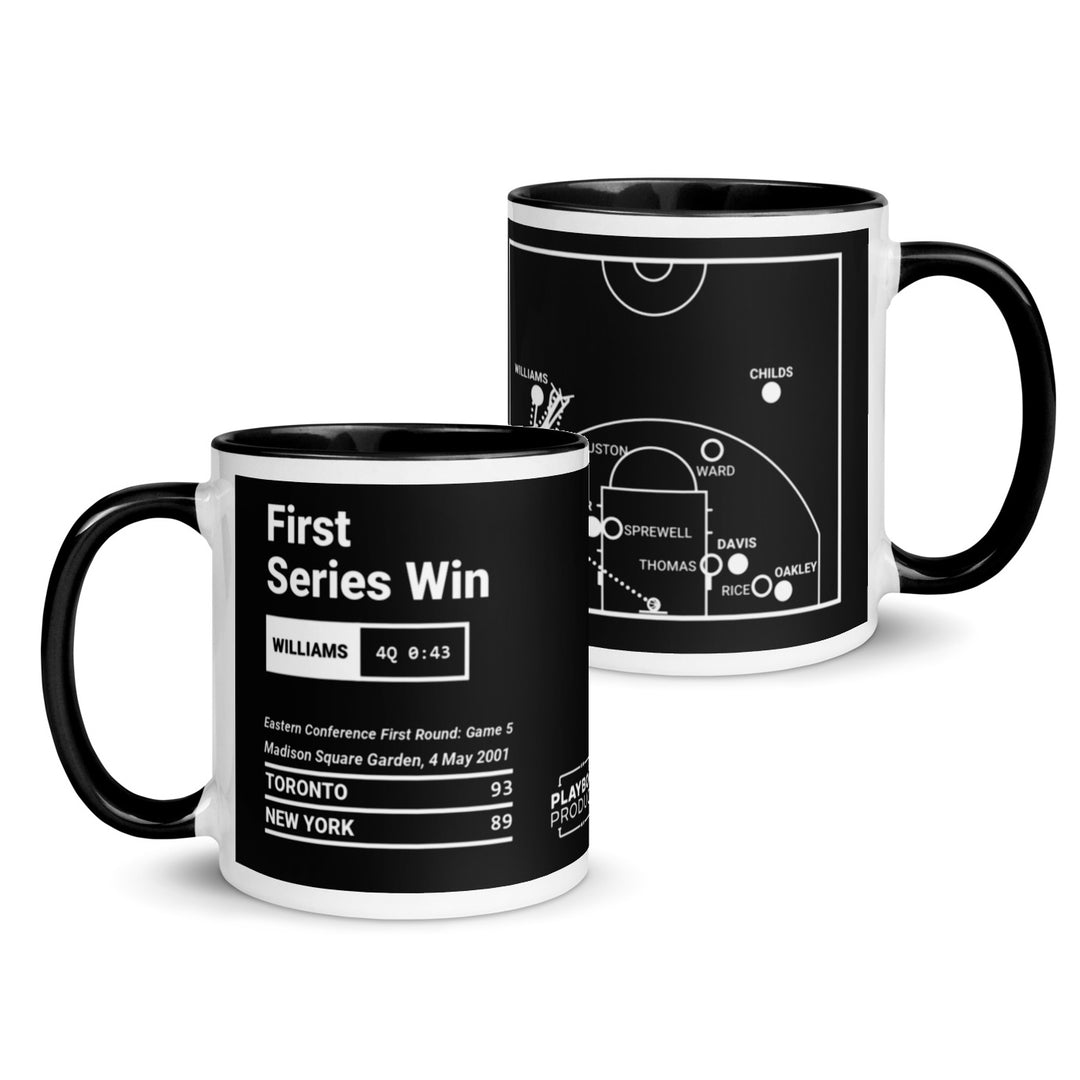 Toronto Raptors Greatest Plays Mug: First Series Win (2001)