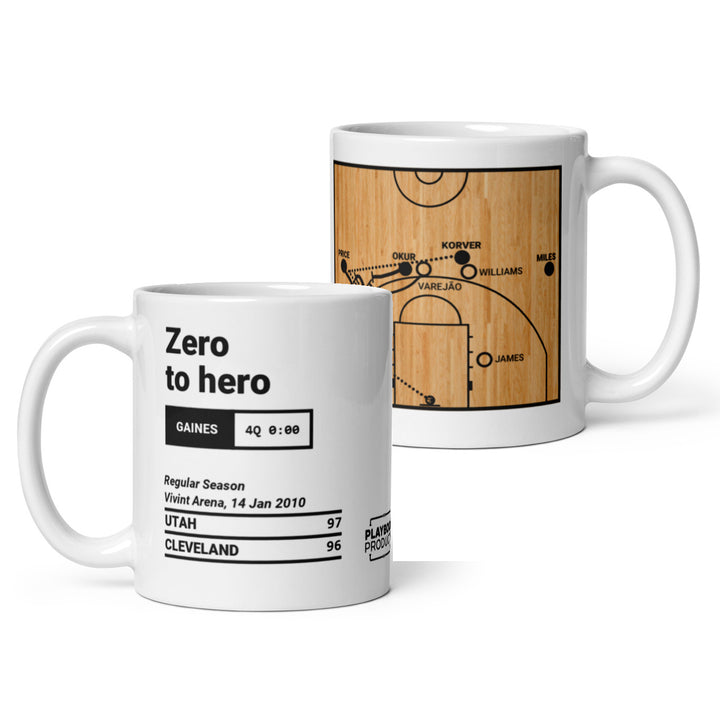 Utah Jazz Greatest Plays Mug: Zero to hero (2010)