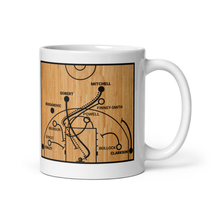 Utah Jazz Greatest Plays Mug: Oop for the win (2022)
