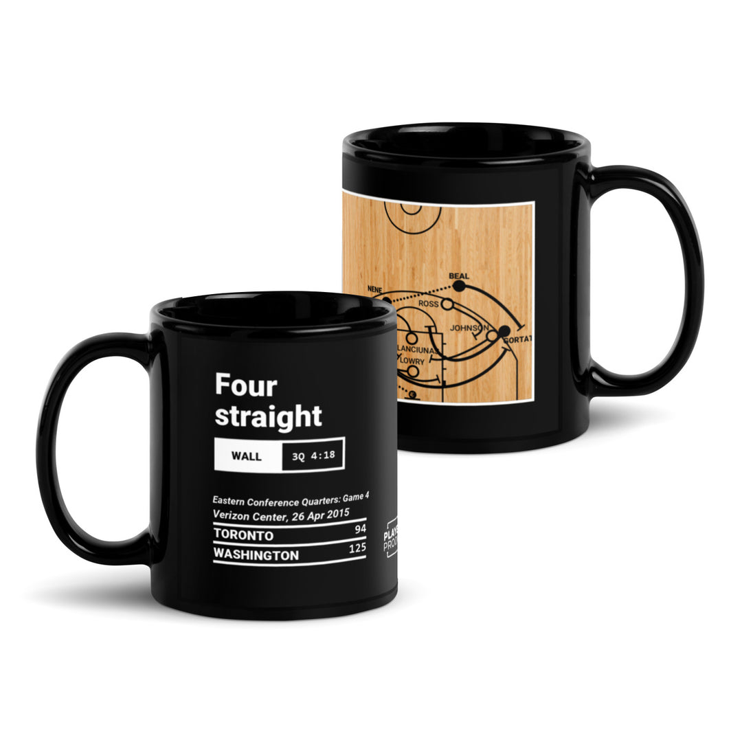 Washington Wizards Greatest Plays Mug: Four straight (2015)