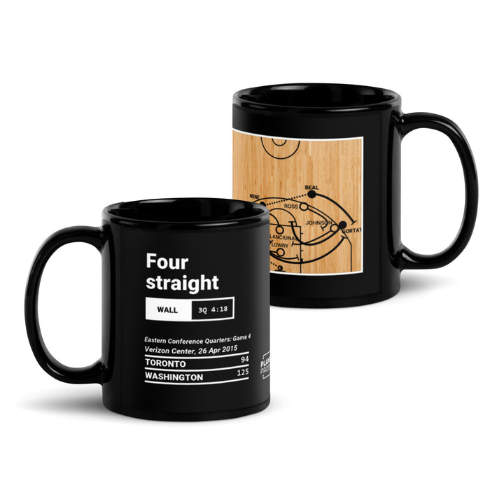 Washington Wizards Greatest Plays Mug: Four straight (2015)