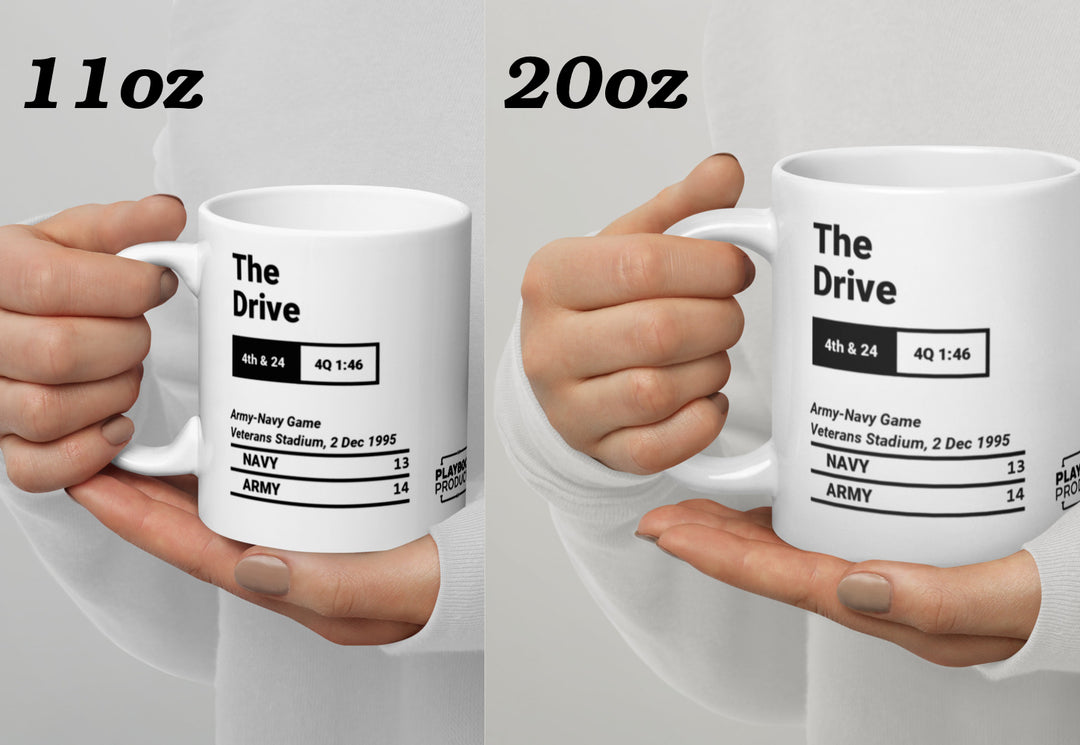 Army Football Greatest Plays Mug: The Drive (1995)