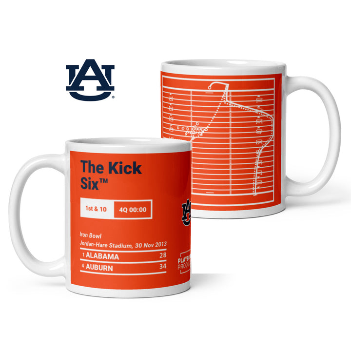 Auburn Football Greatest Plays Mug: The Kick Six™ (2013)