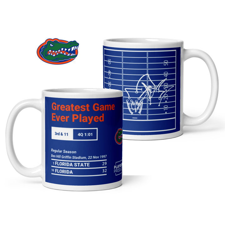 Florida Football Greatest Plays Mug: Greatest Game Ever Played (1997)