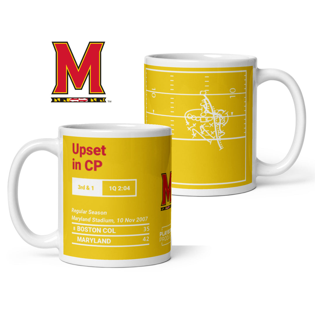 Maryland Football Greatest Plays Mug: Upset in CP (2007)