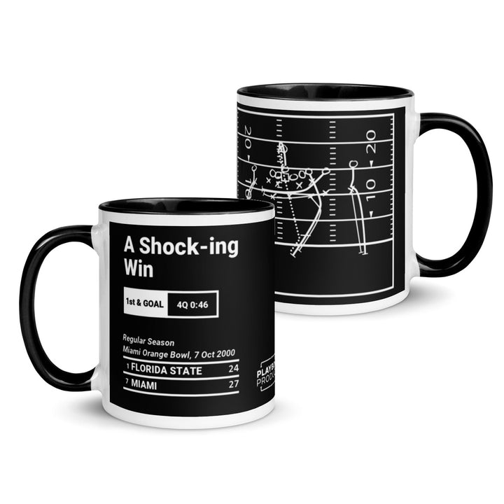 Miami Football Greatest Plays Mug: A Shock-ing Win (2000)