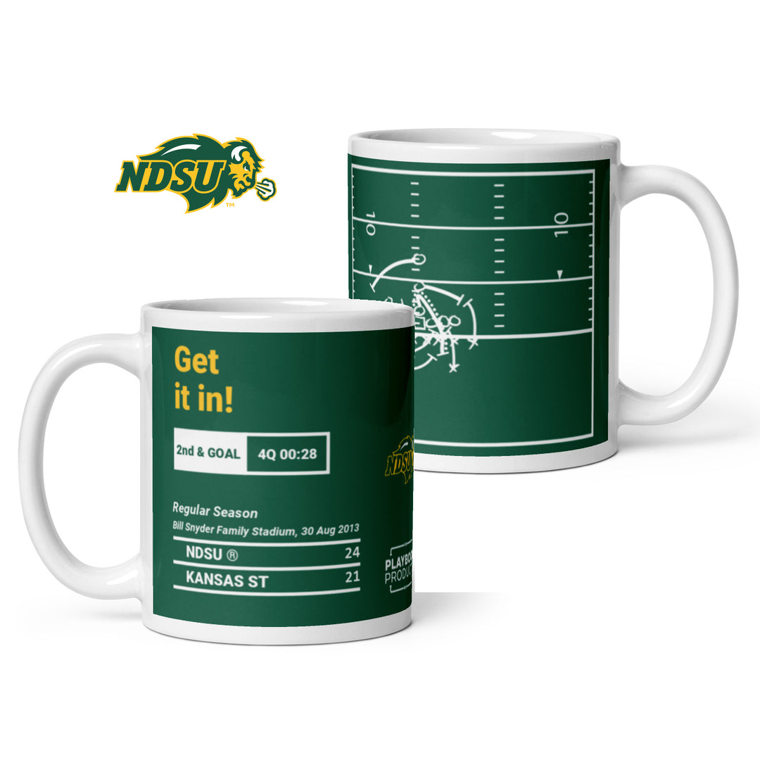 North Dakota State Football Greatest Plays Mug: Get it in! (2013)