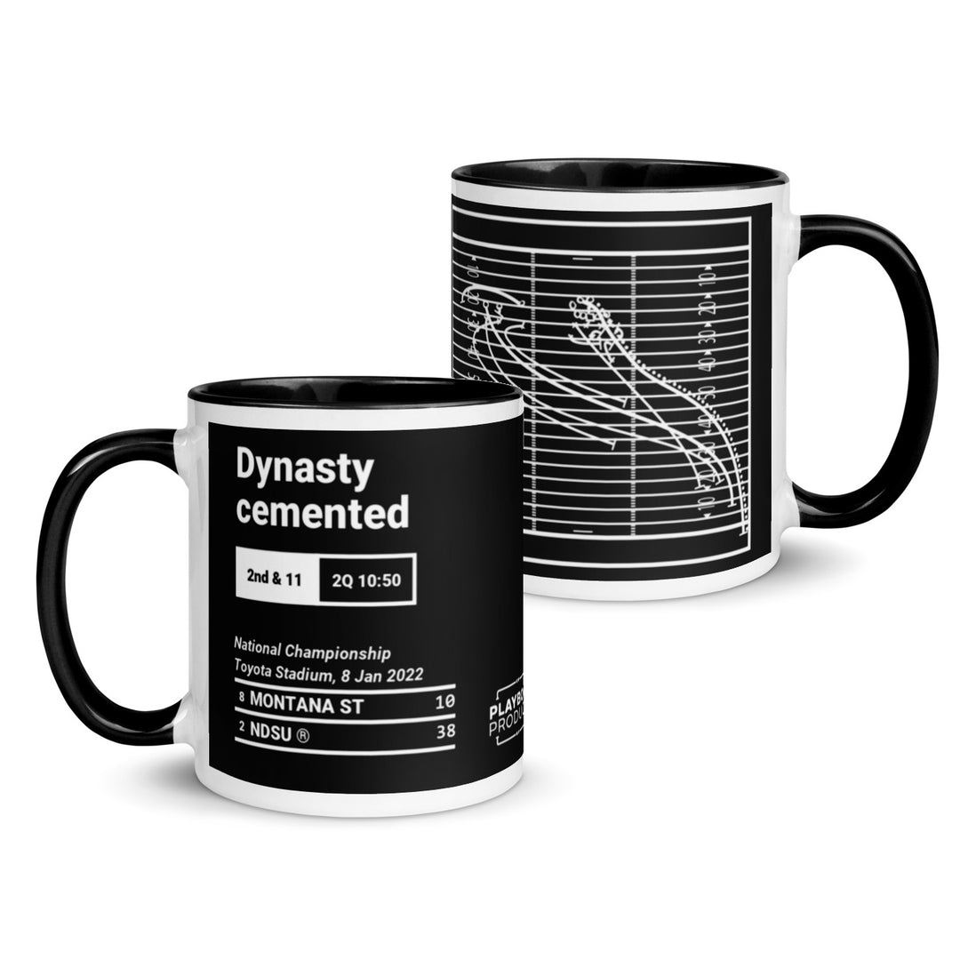 North Dakota State Football Greatest Plays Mug: Dynasty cemented (2022)
