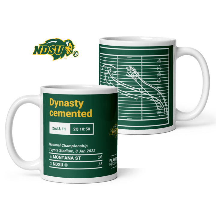 North Dakota State Football Greatest Plays Mug: Dynasty cemented (2022)
