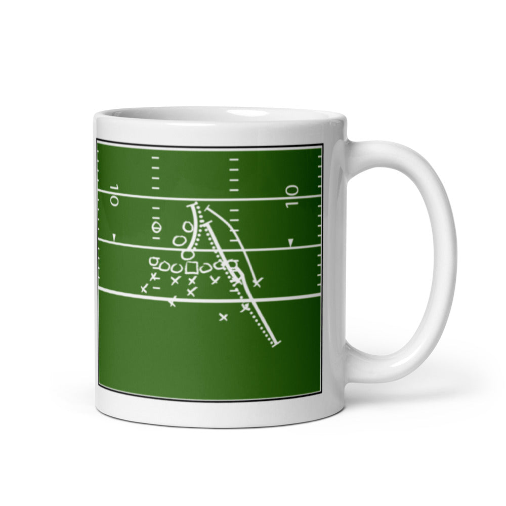 Notre Dame Football Greatest Plays Mug: The Genuflect Play (1971)