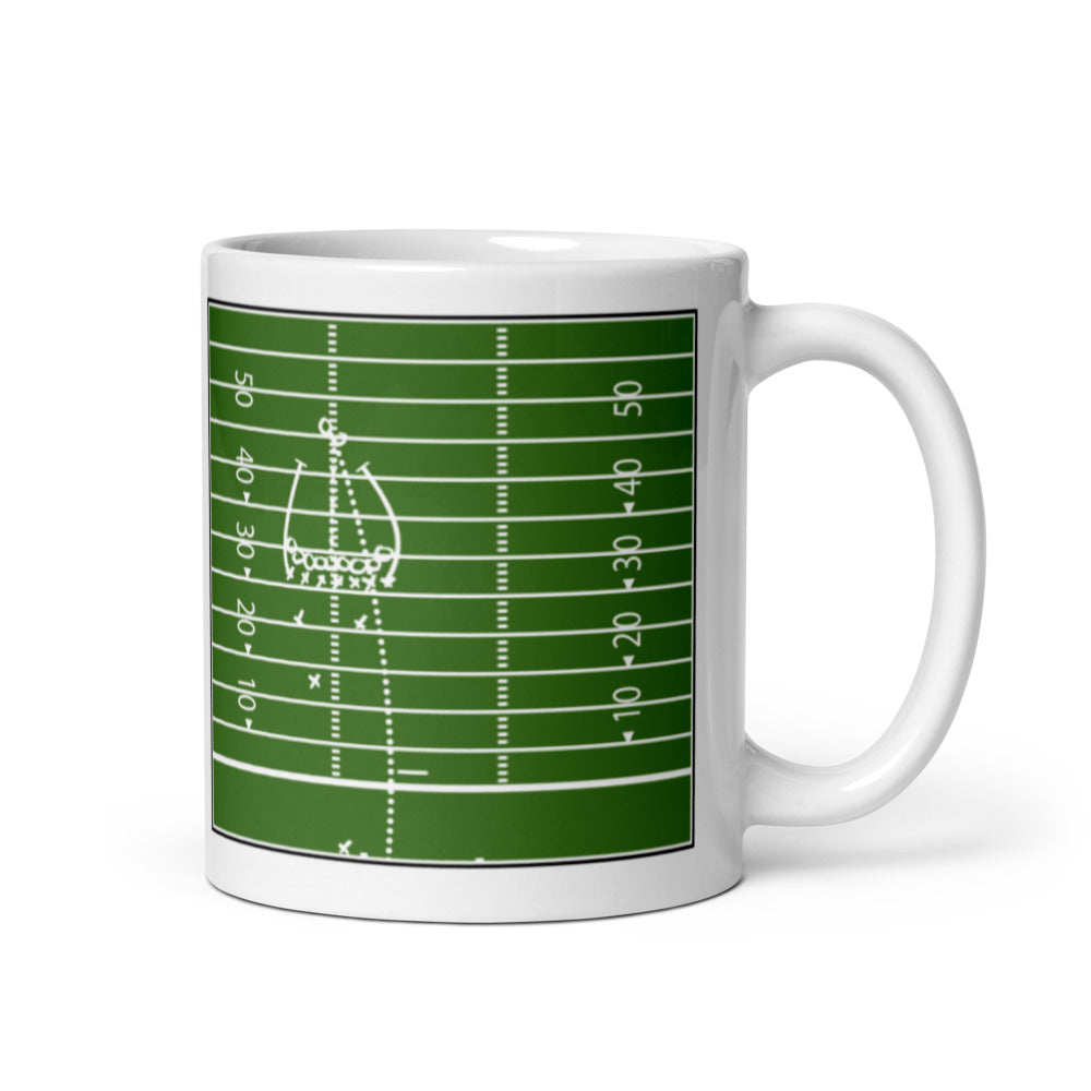 Notre Dame Football Greatest Plays Mug: From 51 yards (1980)