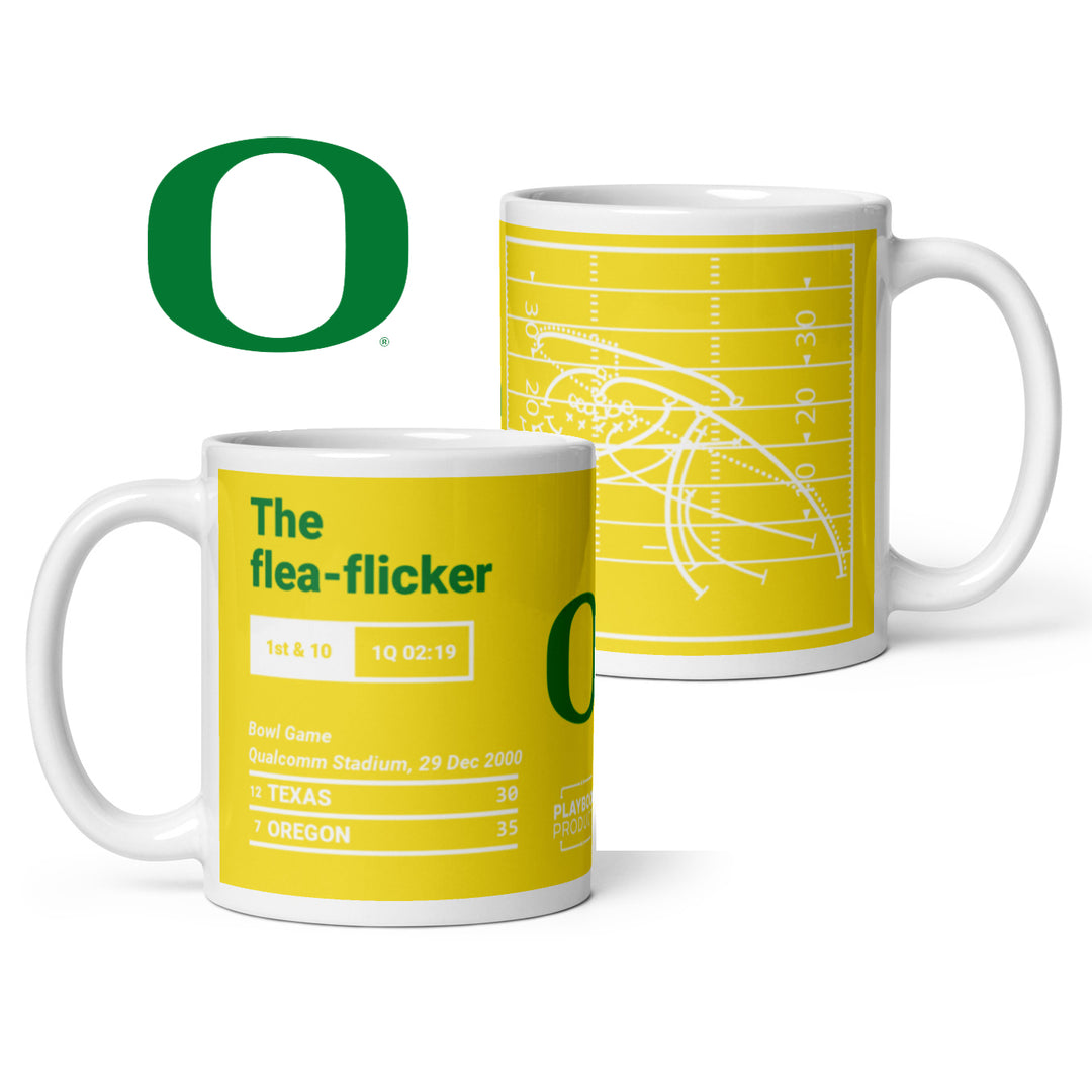 Oregon Football Greatest Plays Mug: The flea-flicker (2000)