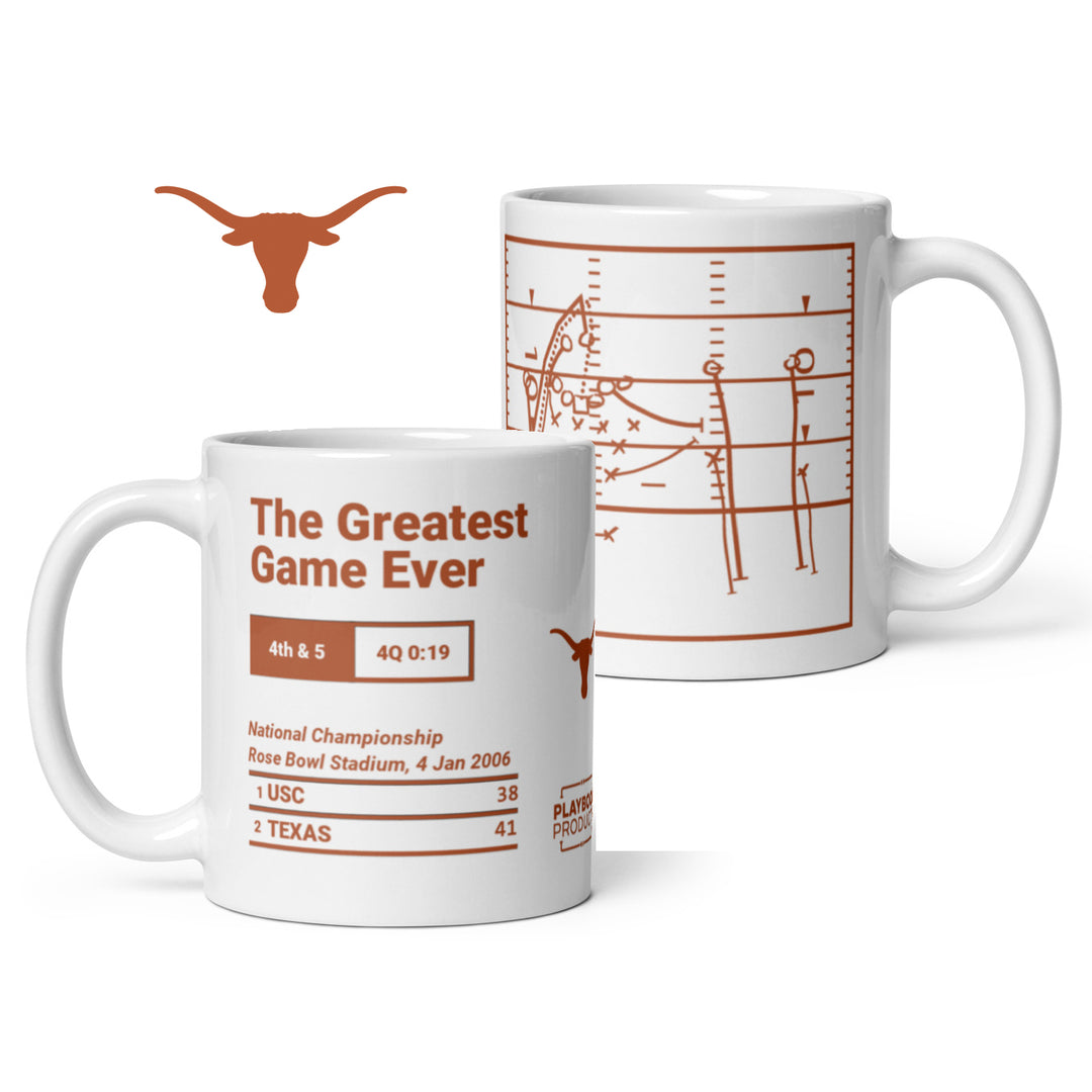 Texas Football Greatest Plays Mug: The Greatest Game Ever (2006)