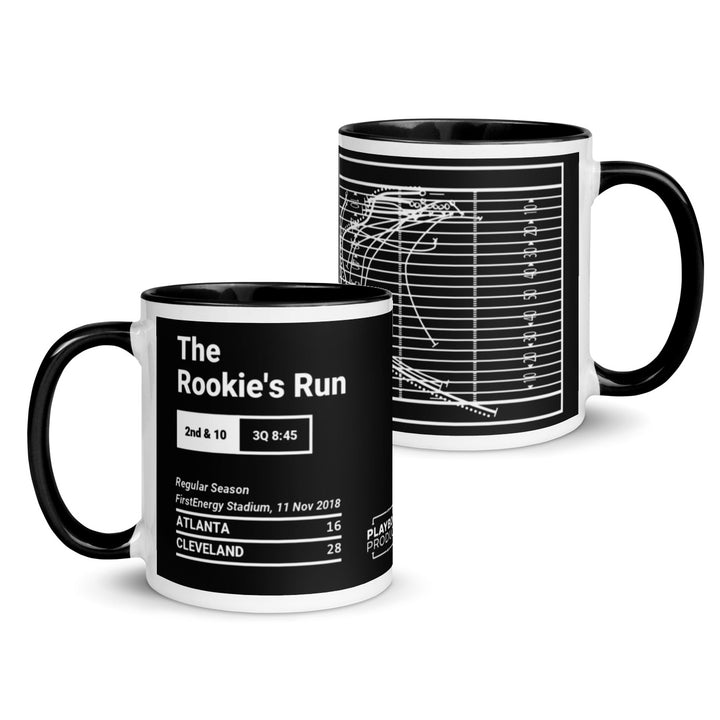 Cleveland Browns Greatest Plays Mug: The Rookie's Run (2018)